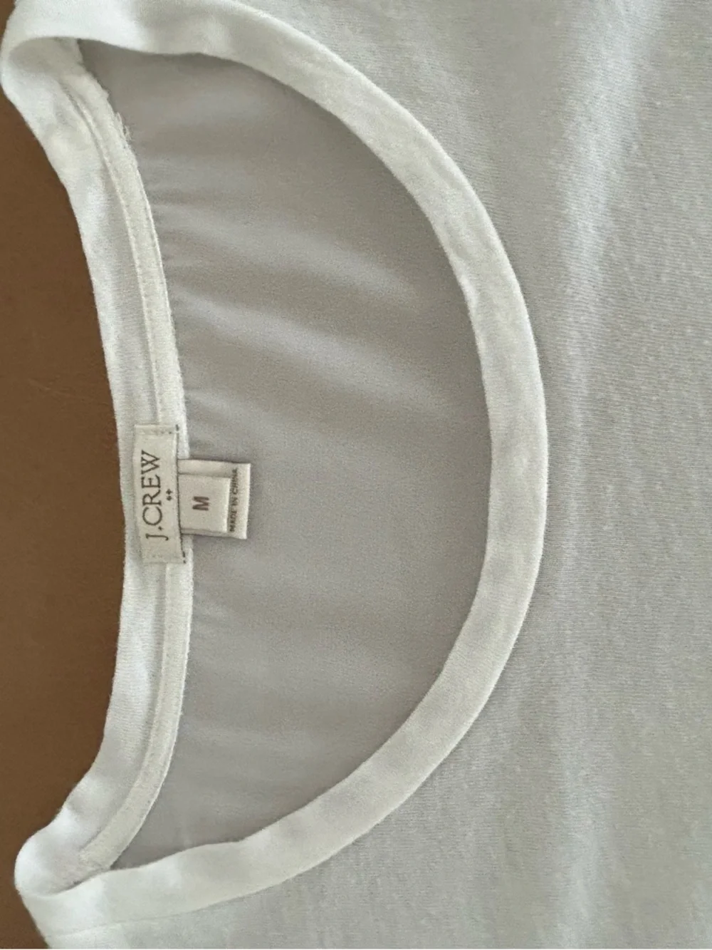 J.Crew Women’s Short Sleeve T Shirt
Ivory White
Medium - Picture 5 of 10